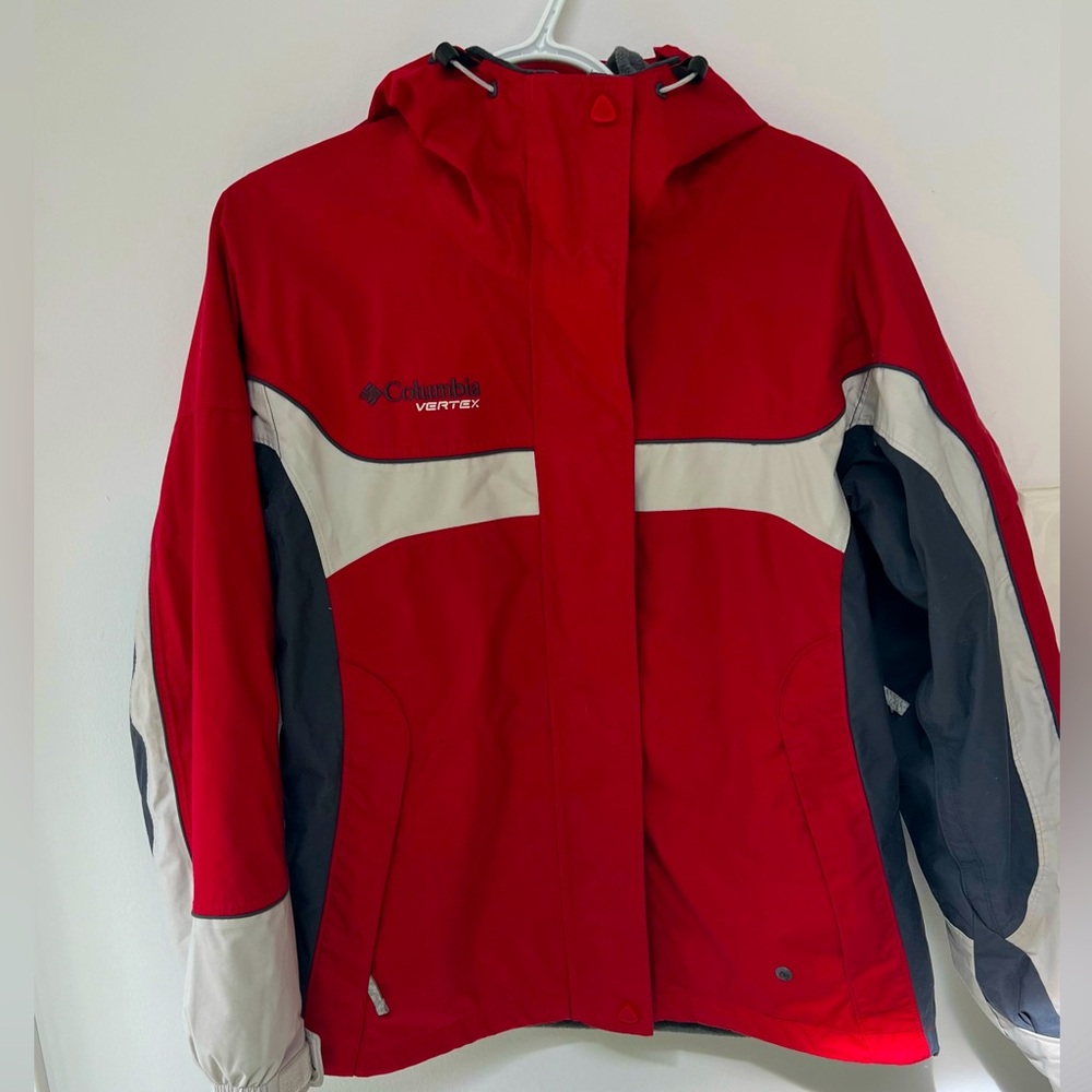 Vintage Columbia Vertex Omni- Shield Full Zip  waterproof Ski  Jacket